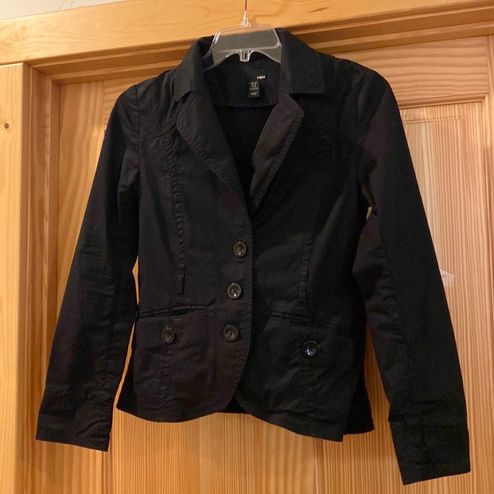 Black jacket, H&M, size 10